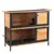 Buy Rabbit Hutch Outdoor Guinea Pig Hutch Bunny Cage Metal Frame with  No-Leak Tray Openable Roof Light Yellow 122 x 50 x 101cm