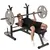 Buy Adjustable Weight Bench, Foldable Bench, with Barbell Rack, Black