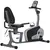 Buy HOMCOM Exercise Bike with LCD Display, Stationary Bike with Quiet 8-Level Magnetic Resistance, Adjustable Seat and Backrest, Indoor Cycling Exercise Equipment for Home Gym Fitness Workout Training