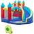 Buy Kids Bouncy Castle, with Slide, Pool, Trampoline, Climbing Wall, Blower