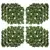 Buy 12PCS Artificial Boxwood Wall Panels 50cm x 50cm Rhododendron Privacy Fence Screen Faux Hedge Greenery Backdrop for Home Garden Backyard Balcony