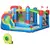 Buy 6 in 1 Kids Bouncy Castle, with Water Slide, Water Gun, Climbing Wall, Air Blower for Indoors/Outdoors, 3.9 x 3 x 2m