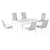 Buy Seven-Piece Outdoor Dining Set - Grey