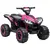 Buy 12V Ride-On Quad Bike w/ Music, Horn, for Ages 3-5 Years - Pink