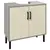 Buy Under Sink Cabinet, Bathroom Vanity Unit, Storage Cupboard with Double Doors and Storage Shelves, 60x30x60cm, Natural