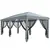 Buy Outsunny 3 x 6m Pop Up Gazebo, Outdoor Canopy Shelter, Marquee Party Wedding Tent with 6 Mesh Walls and Carry Bag, Grey