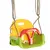 Buy 3 in 1 Detachable Kids Swing Seat with Safety Belt, Adjustable Rope for Indoor, Outdoor, Playground, Garden, Green