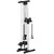 Buy SPORTNOW Wall Mount Cable Machine, 15 Positions Adjustable Cable Crossover Machine Dual Pulley System for Home Gym