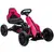 Buy Kids Pedal Go Kart, with Adjustable Seat, EVA Wheels, Seat, Handbrake - Pink