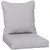 Buy Seat and Back Padded Cushion Set, CUSHION ONLY - Light Grey