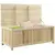 Buy 172 Litre Outdoor Storage Box, Wooden terrace Box Garden Storage Container, Natural