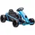 Buy 24V Drift Kart, Electric Ride-On Racing Go Kart w/ 2 Speeds, Steering Wheel, Pedals for Kids Aged 8-12, Blue