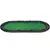 Buy Foldable Poker Mat, 10-Player Table Top with Cup Holder, Carry Bag - Green