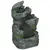 Buy Garden Water Feature with LED Lights - Dark Grey