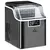 Buy 3.2L Compact Ice Machine, with LCD Screen and Accessories - Black