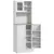 Buy Two-Part Kitchen Storage Cabinet - White