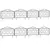 Buy Decorative Garden Fencing, 8PCs Outdoor Picket Fence Panels, Rustproof Metal Wire Landscape Flower Bed Border Edging Animal Barrier, Black