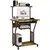 Buy Multi-Storage Work Desk, with Sliding Keyboard Tray - Brown/Black