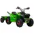 Buy 6V Quad Bike with Back Trailer, Wear-Resistant Wheels, for Ages 18-36 Months, Green