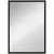 Buy Wall Bathroom Mirror, 70 x 50 cm Wall-Mounted Mirror for Living Room, Bedroom, Hallway, Black