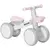 Buy Kids Balance Bike for 1-3 Years Old with Adjustable Seat, Silent Wheels, Pink