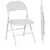 Buy Set of Two Cushioned Folding Chairs - White