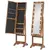 Buy Freestanding Mirrored Jewellery Storage Cabinet - Wood-Effect