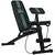 Buy Foldable Weight Bench, Adjustable Strength Training Sit Up Ab Bench, Incline/Decline, Blue
