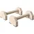 Buy SPORTNOW Wooden Parralletes Bars, Push Up Handles with Non-Slip Base, Calisthenics Equipment, for Home Gym, Training