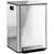 Buy HOMCOM 40L Dual Compartment Stainless Steel Bin, with Deodoriser Holders - Silver Tone