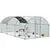 Buy PawHut Walk In Chicken Run with Chicken Activity Shelf and Cover, 2.8 x 5.7 x 2m