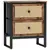 Buy Industrial-Natural Bedside Table - Brown