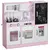 Buy Pretend Play Kitchen, Kids Kitchen Playset w/ Toy Phone, Chalkboard, Microwave, Cooking Stove, Sink