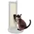 Buy 56cm Corner Cat Scratching Post with Sisal Scratching Pad, Grey