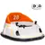 Buy 360° Rotation Kids Bumper Car, 12V Waltzer Car with Remote Control, Dual Joysticks, Music Lights, Orange