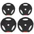 Buy Weight Plates Set, with Two 10kg and Two 5kg weights, Black