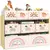 Buy AIYAPLAY 3-Tier Kids Storage Unit with 9 Non-Woven Fabric Boxes for Toys, Books, for Bedroom, Nursery, Yellow