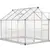 Buy Outsunny 6 x 8ft Walk-In Greenhouse, with Sliding Door - Clear