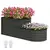 Buy Two-Tier Galvanised Steel Garden Planter - Dark Grey
