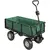 Buy Outsunny 114L Steel Frame Garden Cart Trolley - Green