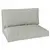 Buy Two Piece Seat Pallet and Back Cushions - Light Grey
