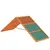 Buy Dog Agility Equipment, Dog Playground Equipment with Non-slip Surface, A-frame, Agility Ramp for All Breeds, Orange