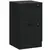 Buy 2 Drawer Filing Cabinet with Lock, Office Storage Cabinet with Adjustable Hanging Bars for A4 Letter Size Files, Black