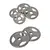 Buy Set of 6 Cast Iron Olympic Weight for 2"/5cm Hole Dumbbell Handle Bar 35kg Dumbbell Plates Barbell Weight 2 x 5kg, 2 x 2.5kg, 2 x 10kg