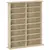 Buy 16-Compartment Media Shelf - Nature Wood Finish