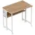 Buy 80 cm Drop Leaf Writing Work Desk - Natural Wood Finish