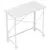 Buy 80 cm Folding Desk on Wheels - White