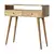 Buy Curved Oak-ish Console Table