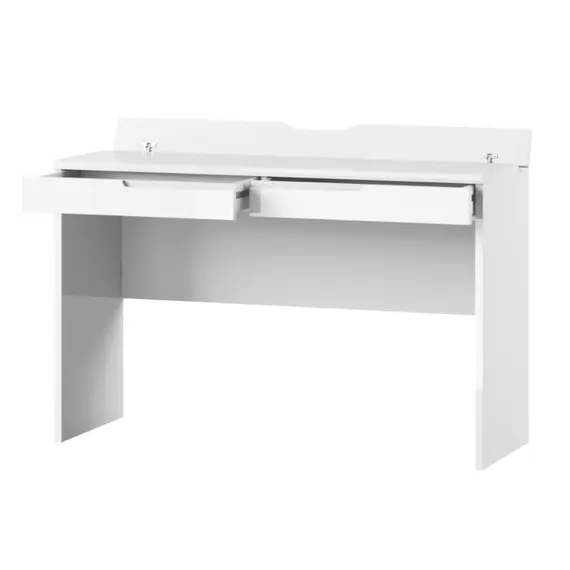 Buy Santino White Gloss 2 Drawer Dressing Table S31, 3 image