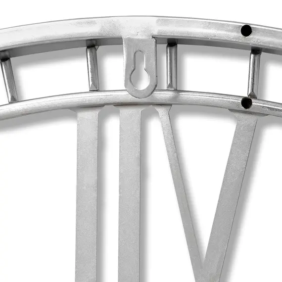 Buy Large Nickel Skeleton Wall Clock, 2 image